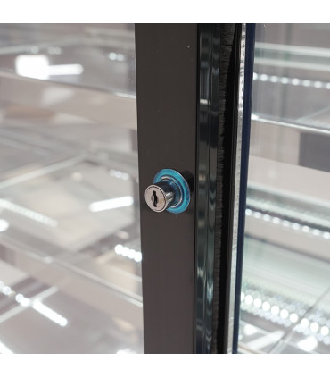 Vitrina Refrigerada Cristal Curvo 1500x800 mm Edenox VERA-1500