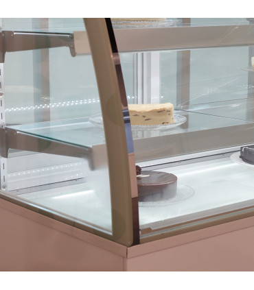 Vitrinas Mostrador Vitrina Refrigerada Expositora 1200x700 mm Edenox Vera 1200 Edenox 19066920