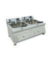 Freidora eléctrica modular doble 12+12 litros Arilex 70FRE1212G Serie 600