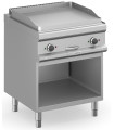 Frytop eléctrico acero 70 cm placa lisa con mueble MBM Magistra Plus 700 MFTE77AL