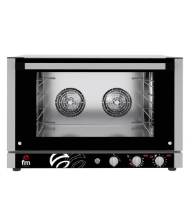 Horno eléctrico con grill y humedad 4 x 60x40 ó 4 GN 1/1 FM