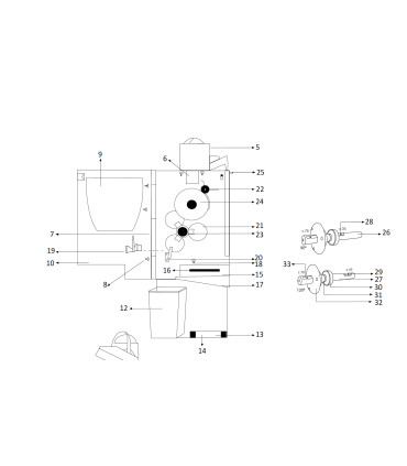 Recambios para Exprimidores Cuchilla para Exprimidor Frucosol FCompact Frucosol fcompact-022