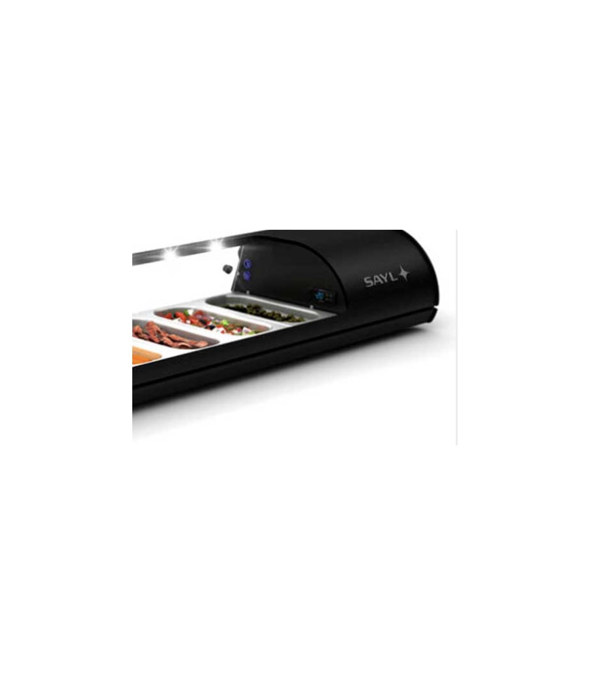 Recambios para Vitrinas Cristal frontal vitrina Sayl de Tapas y Sushi Sayl cristal estandard