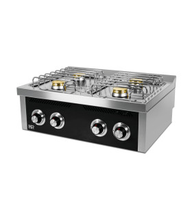Cocinas a Gas Cocina de sobremesa a gas de 4 fuegos CB4F600S HR Fainca CB4F600S