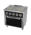 Cocina a gas de 4 fuegos con horno a gas CB4F600H