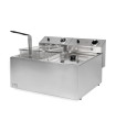 Freidora eléctrica sobremesa 10+10 litros HR Fainca Serie 100