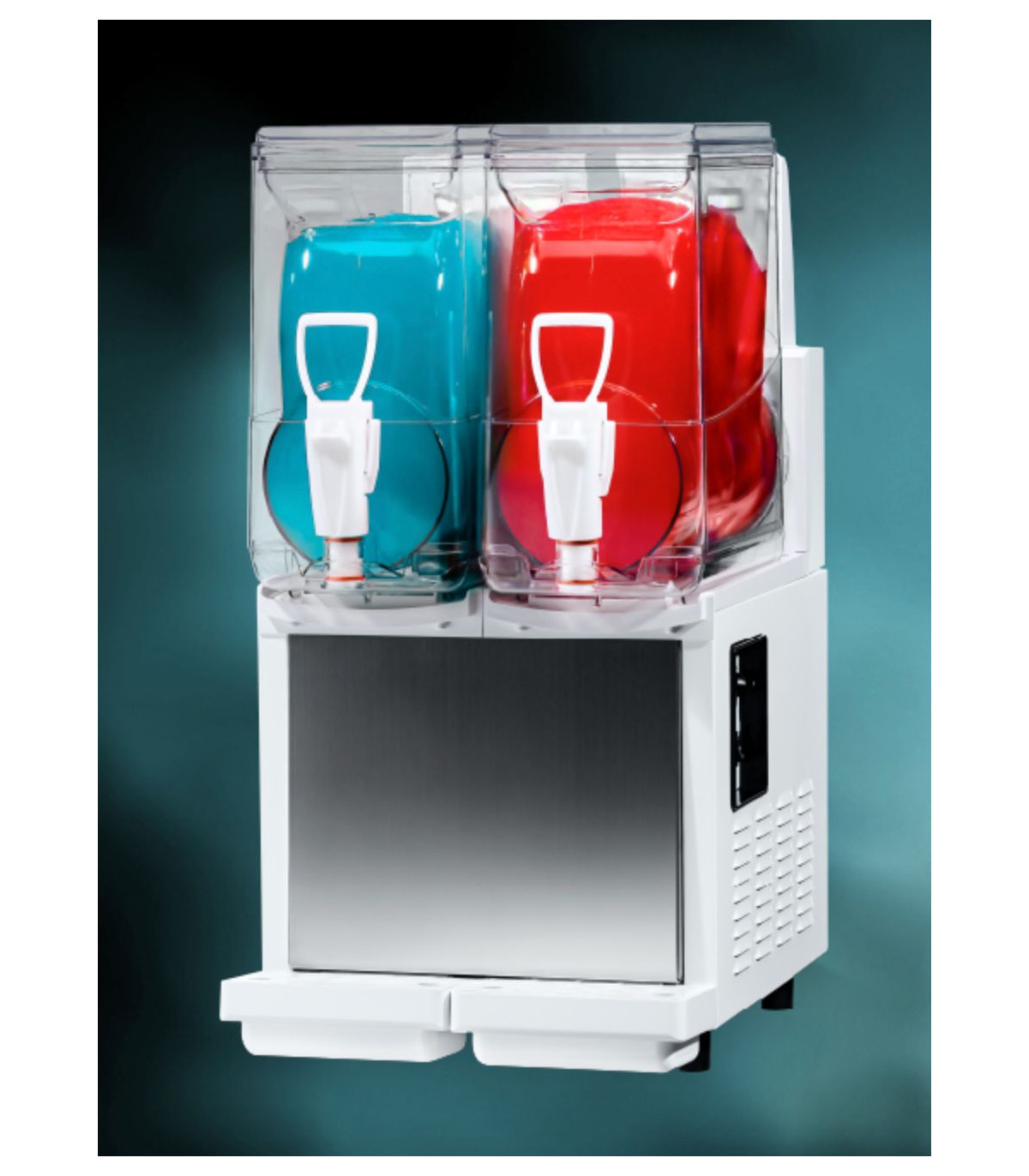 Granizadoras Granizadora doble 11+11 litros potenciada y con carcasa Yuki Grupo Granita