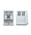 Máquina 4+4 litros para cremas frías, granizados y sorbetes Nata 4x2