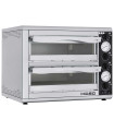 Horno eléctrico doble cámara 2 pizzas ø35 Prismafood Hideo 2-40