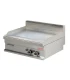 Fry tops a gas liso acero 15 mm con baño cromo duro 12kw 800x700x29...