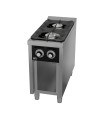 Cocina a gas de 2 fuegos con mueble fondo 90 cm Serie 900 HR Fainca C2F900E