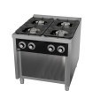 Cocina a gas de 4 fuegos con mueble fondo 90 cm Serie 900 HR Fainca C4F900E