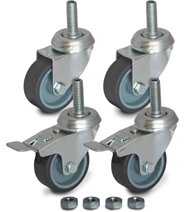 Accesorios Cocción Juego de 4 Ruedas para maquinaria de cocina HR Fainca HR Fainca 110005578