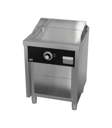 Planchas eléctricas Plancha Fry Top 600 mm eléctrico con mueble serie 600 HR Fainca FTE6006E HR Fainca