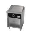 Plancha Fry Top 600 mm eléctrico con mueble serie 600 HR Fainca FTE6006E