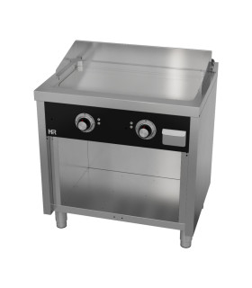 Planchas eléctricas Plancha Fry Top 800 mm eléctrico con mueble serie 600 HR Fainca FTE6008E HR Fainca