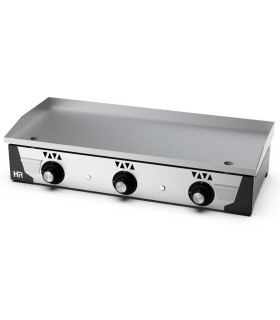 Planchas a Gas Plancha a gas 100 cms en acero rectificado placa de 15mm PLC10100RT HR Fainca PLC10100RT