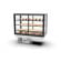 Vitrina Refrigerada Encastrable Autoservicio 1200x600x815mm Sayl Drop-In DP-120-80A