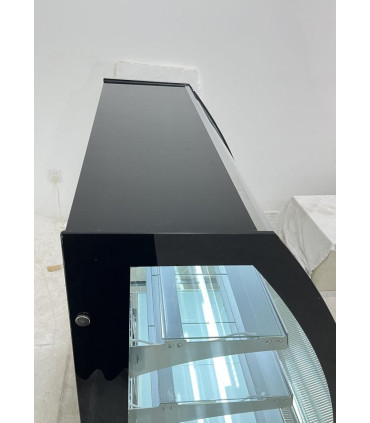 Vitrinas de Pastelería Vitrina Refrigerada Expositora Cristal Curvo CSG Importación