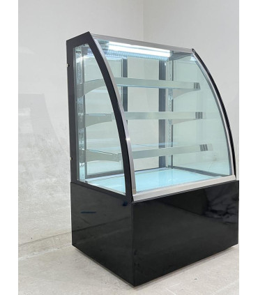 Vitrinas de Pastelería Vitrina Refrigerada Expositora Cristal Curvo CSG Importación