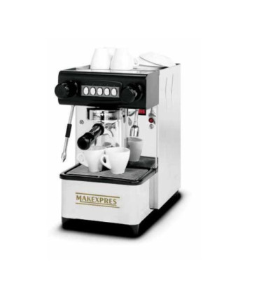 Cafeteras Profesionales Cafetera inox de 1 grupo electrónica con depósito MAK-EXPRES Importación MAK-EXPRES 1 GR ELEC