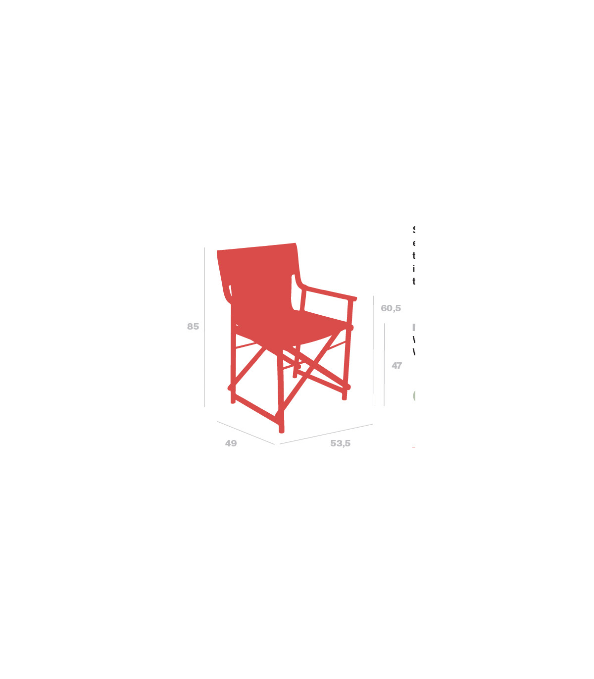 Sillas Exterior Silla Plegable Boss de Resol Resol Boss