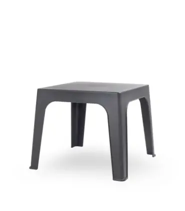 Mesas Exterior Mesa auxiliar de polipropileno Garbar Monaco 60x60x45h cm (5 unidades) Garbar Monaco