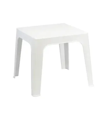 Mesas Exterior Mesa auxiliar de polipropileno Garbar Monaco 60x60x45h cm (5 unidades) Garbar Monaco