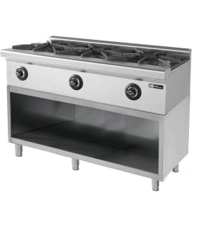 Cocinas a Gas Cocina a Gas con Mueble 3 fuegos 3 x 8.65 kW Fondo 600 Empero EMP6KG031RK