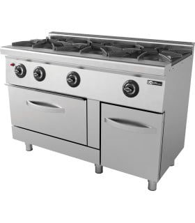 Cocinas a Gas Cocina a Gas con Horno 3 fuegos 3 x 8.65 kW Fondo 600 Empero EMP6KG031