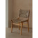 Silla en madera de Teka y cuerda Soller