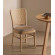 Silla en madera de Sungkai y Rattan modelo Niko