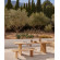 Mesa en madera de roble modelo Sol
