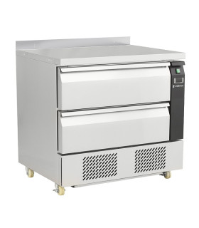 Mesas Frías Fondo 700mm Mesa Refrigerada con 2 cajones Flexdrawer 2xGN 1/1 Edenox MPG-090 H Edenox 19114601