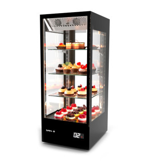 Vitrinas Verticales Vitrina Fría de Sobremesa 3 Estantes regulables Sayl Crystal Box Sayl Crystal Box