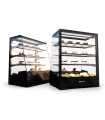 Vitrina Refrigerada Recta color Negro con 3 Estantes Sayl Tower TW