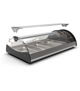 Vitrinas Mostrador Vitrina Refrigerada de sobremesa 3 GN 1/1 para autoservicio Sayl Maxiself Sayl