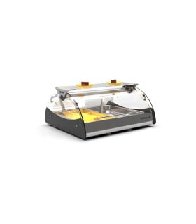 Vitrinas Calientes Vitrina Calor baño maría de sobremesa 2 GN 1/1 para autoservicio Sayl Maxiself BM CMX2E Sayl CMX2E