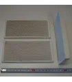 Plaqueta nido de abeja 165x74x13mm para asador Eurast
