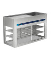 Vitrina Refrigerada Sobre Módulo Buffet Edenox