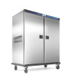 Carro Caliente Inox 2 puertas 80 GN 1/1 Edenox Thermik HTB-40