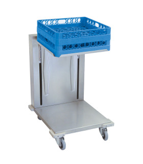 Carros para cestas de vajilla Carro a nivel constante para cestas de vajilla 50x50 Edenox CNC-55 Edenox 19005131