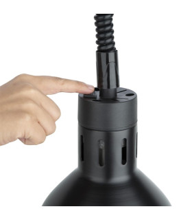 Mantenimiento de Calor Lámpara infrarrojos acabado negro mate Buffalo Buffalo DR759