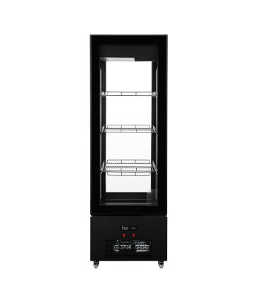 Vitrinas de Pastelería Vitrina 4 caras de cristal frío ventilado 650x665x2005h mm XC-440C Clima Hostelería XC-440C