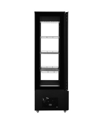 Vitrinas de Pastelería Vitrina 4 caras de cristal frío ventilado 650x665x2005h mm XC-440C Clima Hostelería XC-440C