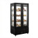 Vitrina 4 caras de cristal 2 puertas frío ventilado 985x665x2005 mm XC-660C