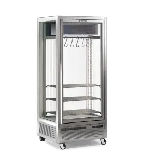 Armarios Expositores Refrigerados Armario de Conservación de Carne 4 caras de cristal Meat 552 Tecfrigo