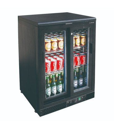 Back Bars Armario expositor refrigerado bajomostrador 60 cm ancho 2 puertas backbar Edenox