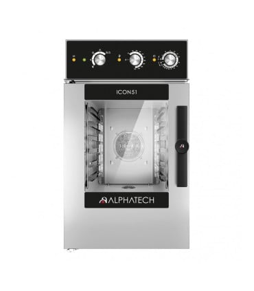 Hornos Eléctricos Horno Eléctrico Compacto ICON M026 | 6 GN 2/3 Trifásico Alphatech