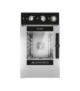 Hornos Eléctricos Horno Eléctrico Compacto ICON M061 | 6 GN 1/1 Trifásico Alphatech